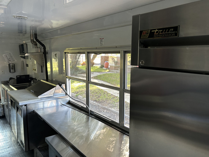 Food Truck Serving Window