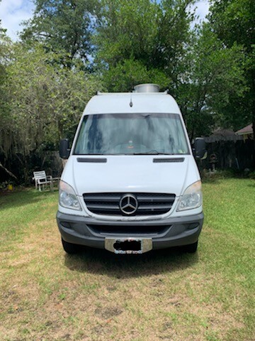 Front of Sprinter Food Van