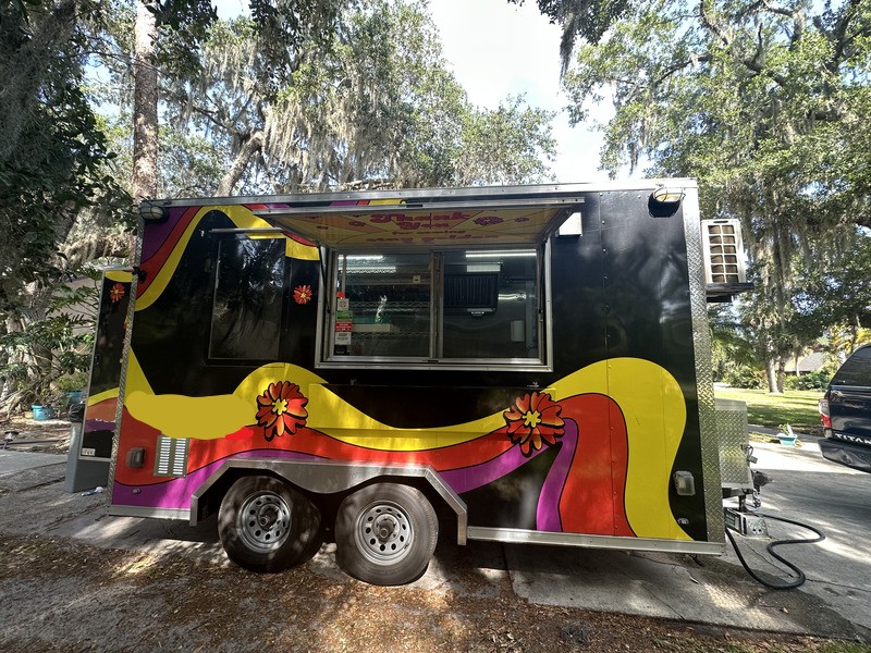 Orlando Food Trailer For Sale - Like New Food Trailer For Sale