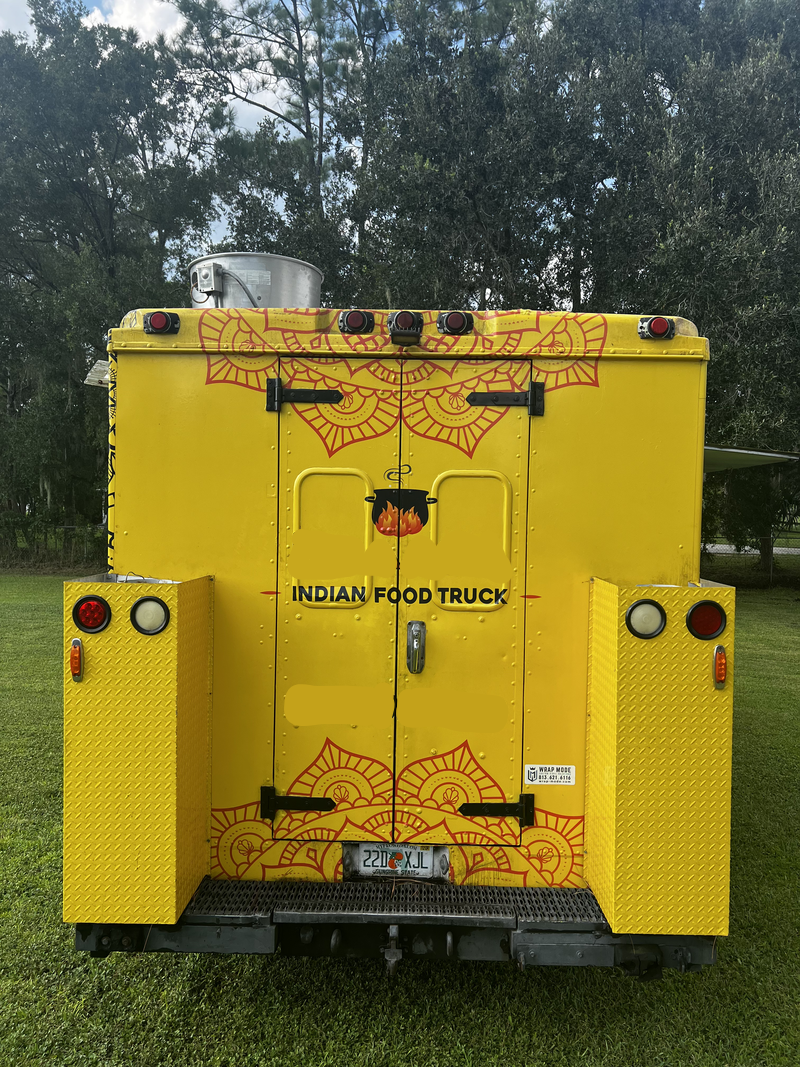 Rear of Food Truck