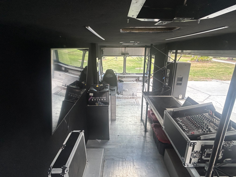 Inside of Truck