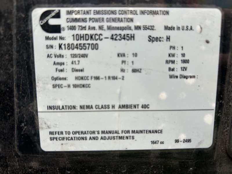 Gen Specs