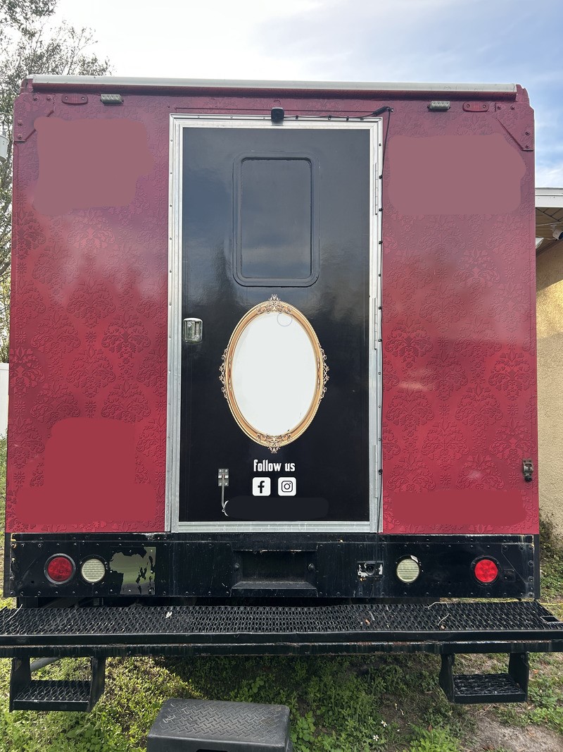 Rear end of Food Truck