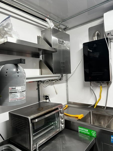 Food Trailer with Hot Water Heater