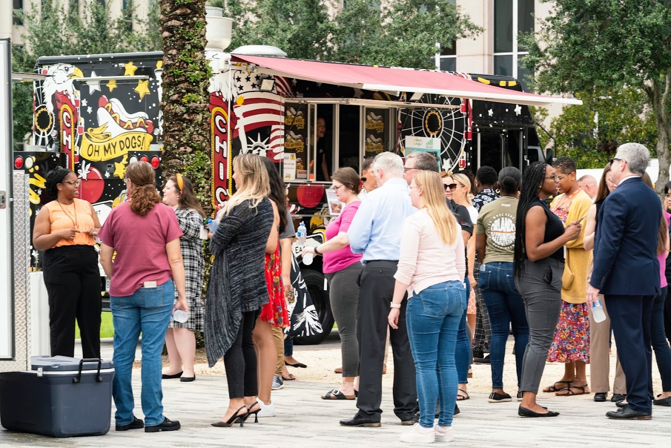 Food truck frenzy