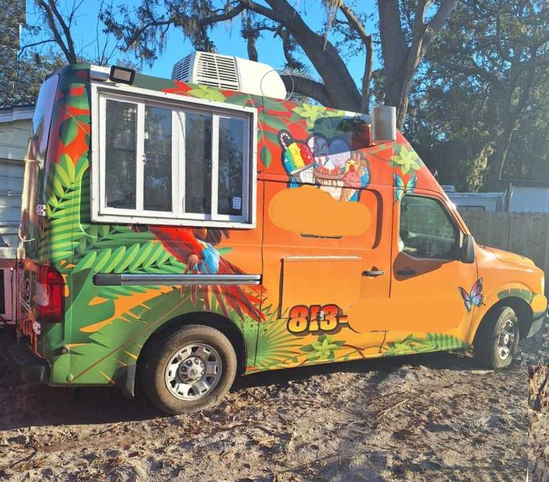 Used Shaved Ice Van Shaved Ice Truck