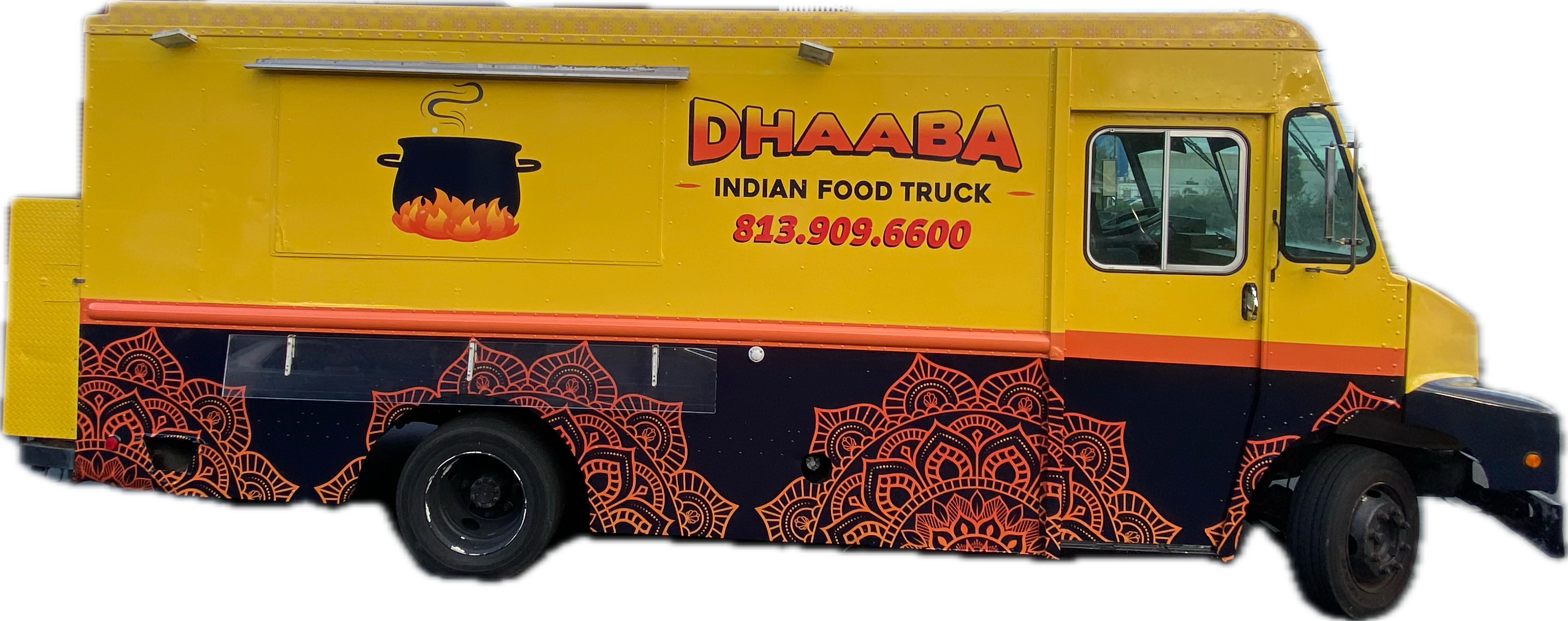 Food Truck Wrapped - Indian Truck