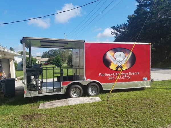 Used bbq concession trailers for outlet sale