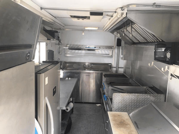 Box Truck Food Truck  Interior For Sale