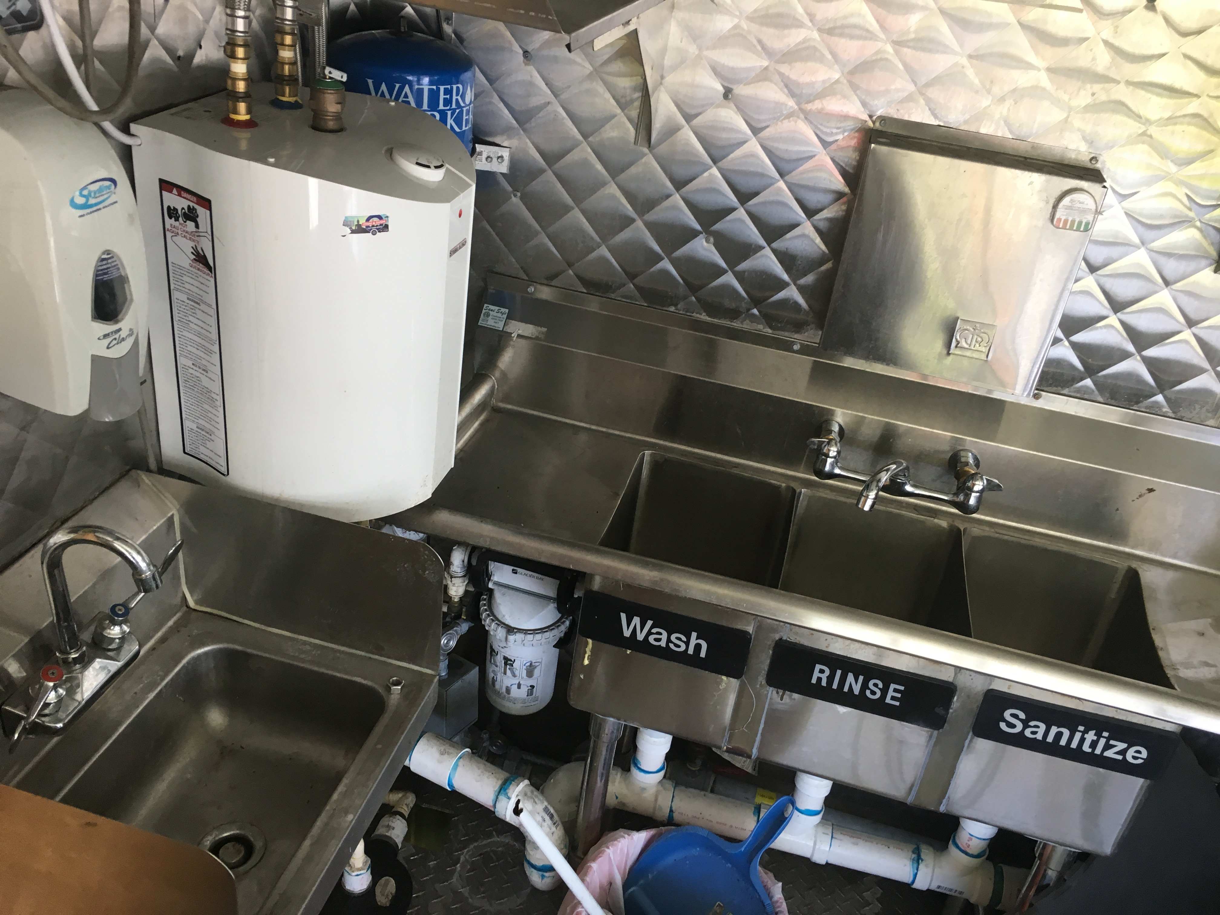 Used Food Truck for Sale Sink