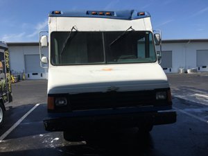 Front View of Food Truck for Sale