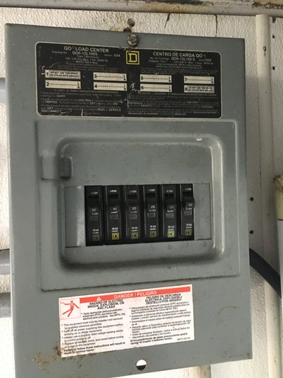 Electrical Circuit Board on Food Truck