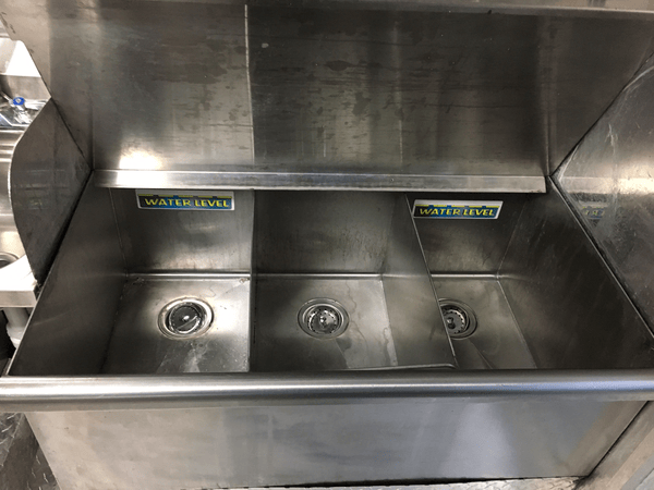 3 compartment sink in Chevy G30