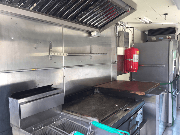 Food Truck For Sale Interior