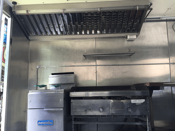 New Hood for p30 Food Truck
