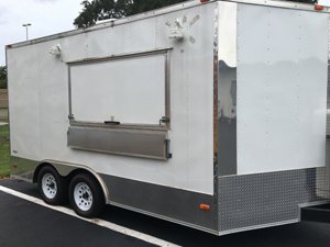 Side view of tailer for sale