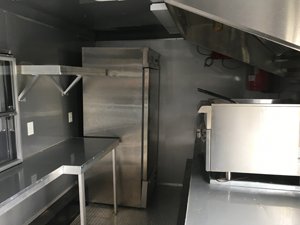 Inside view of trailer