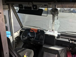 Cab of Food Truck