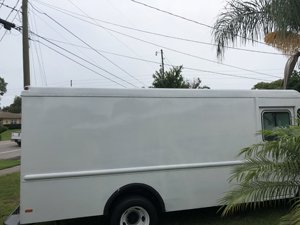 Side View of Food Truck For Sale