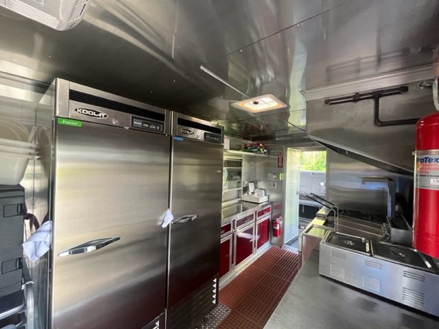 SDG BBQ Trailer Interior