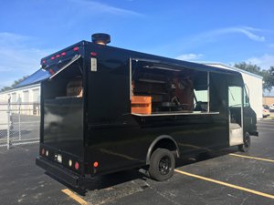 Back side view of Pizza Truck for Sale