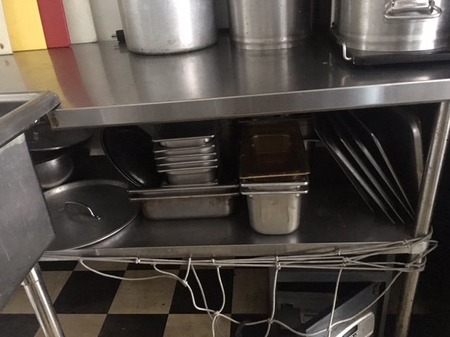 Cooking Equipment and Shelving