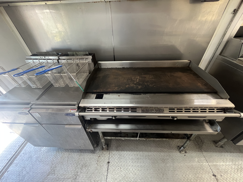 Food Truck with large flattop for sale