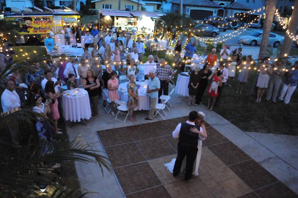 Food Trucks at Wedding in Florida