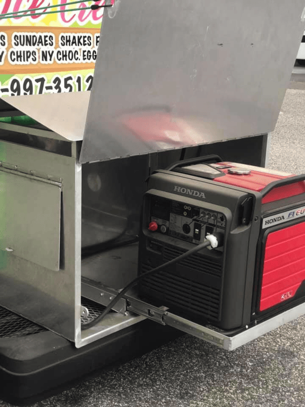 Ice Cream Truck For Sale With Honda Generator