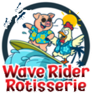 Wave Rider Rotisserie logo