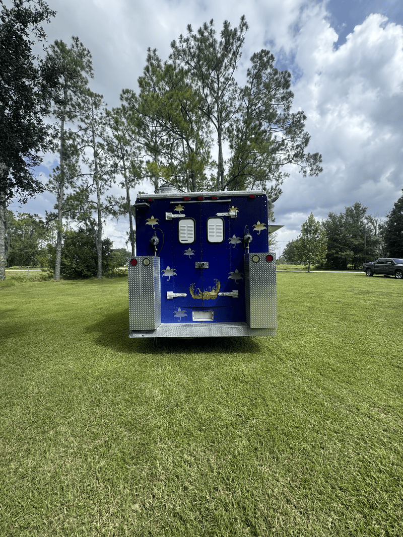 Rear of Food Truck