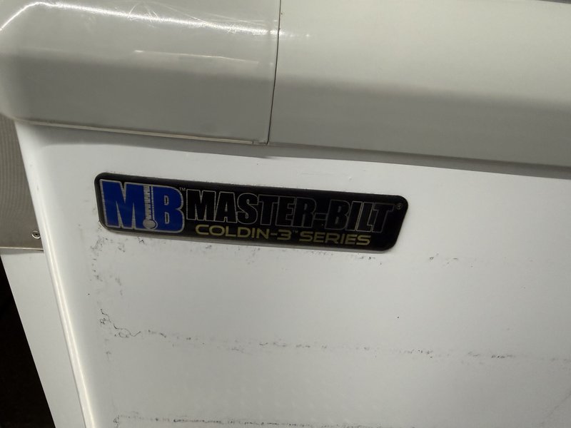 Master-Bilt freezer in ice cream truck
