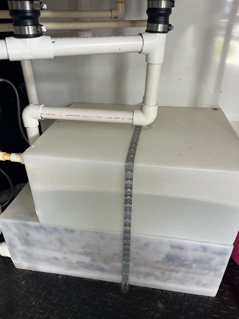 Dessert Trailer For Sale Largo FL | Water Tanks Fresh and Gray Water Tanks in Dessert Trailer For Sale