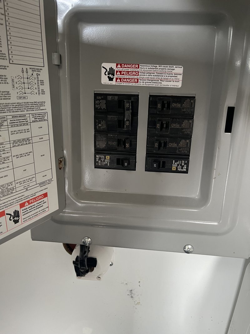 Dessert Trailer For Sale Largo FL | Breaker Panel Breaker Panel Inside Dessert Trailer For Sale