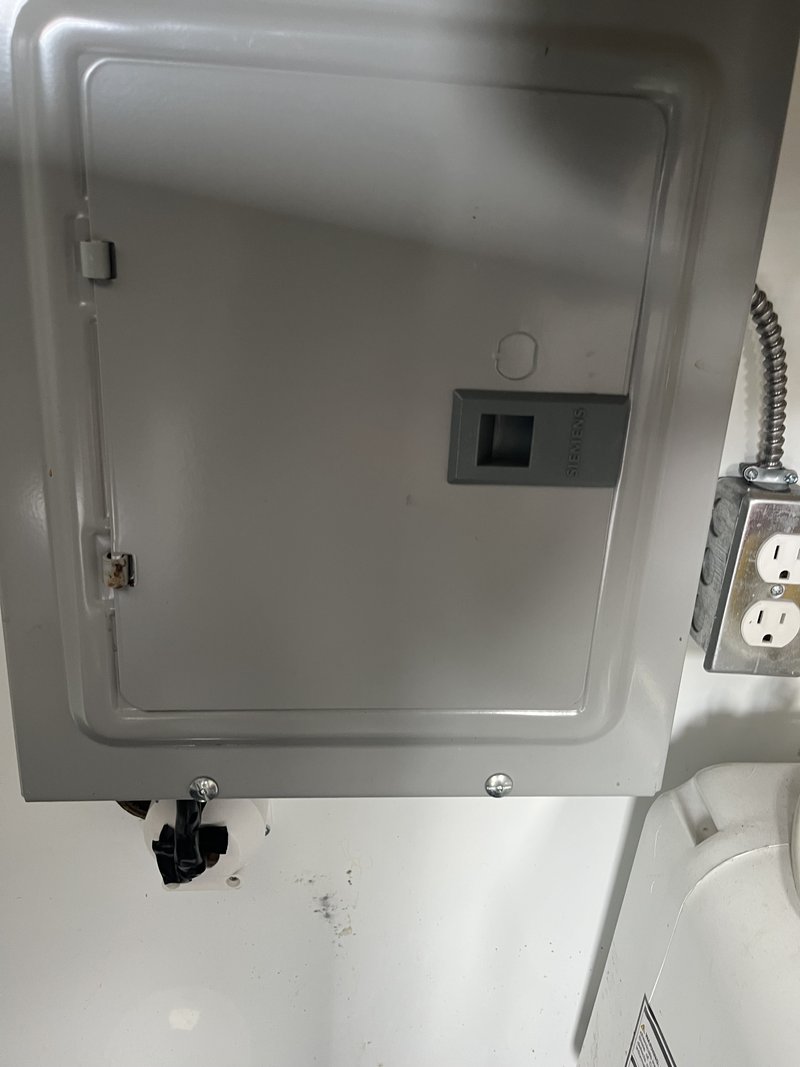 Dessert Trailer For Sale Largo FL | Electrical Panel Electrical Panel and Outlet in Dessert Trailer For Sale
