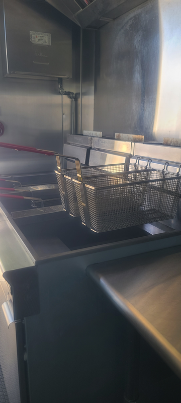 Food Trailer For Sale Sebring FL – Deep Fryer Cookline Deep Fryer Cookline Inside Food Trailer For Sale in Sebring FL