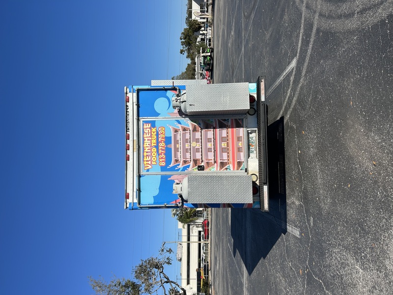 Rear view of Food Truck Rear of Truck