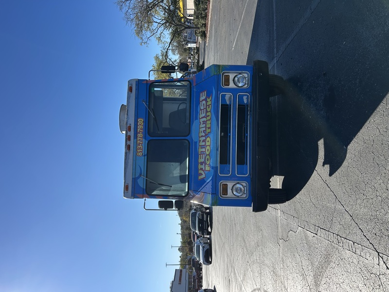Front End of Truck Front of food truck