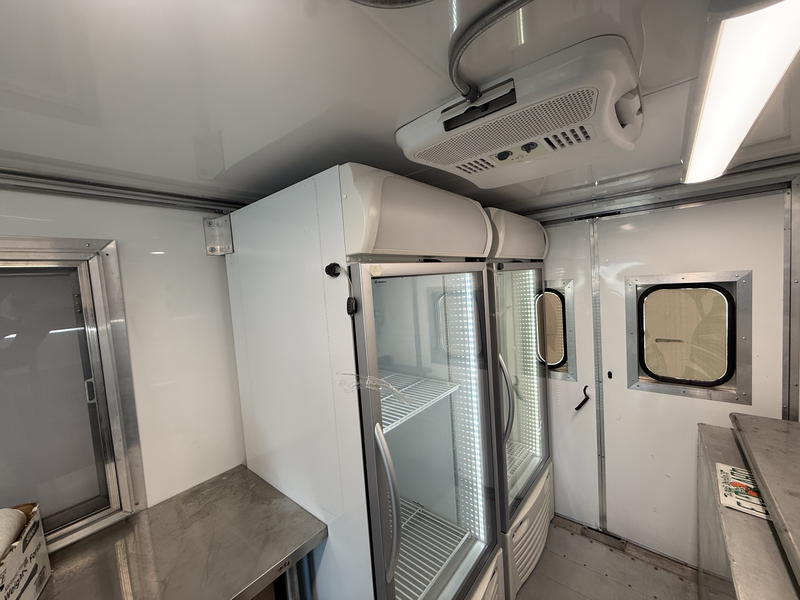 Freezers in the back of the truck Rear Freezers